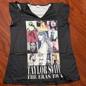 Taylor Swift The Eras Tour Black Women's Top